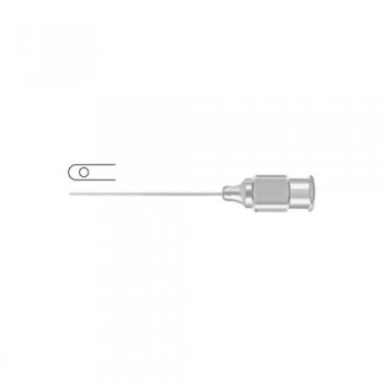 West Lacrimal Cannula Blunt Tip Stainless Steel, Gauge 23